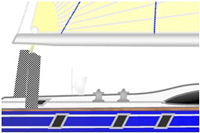 Blue Arrow A-frame